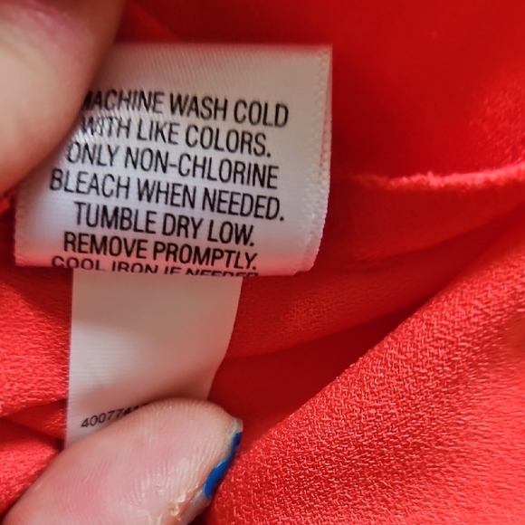 Apt. 9 Coral Sleeveless Blouse, Sz XL, NWT - Picture 5 of 5